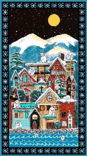 Snow Bear Village-1649 28536 X-Panel
