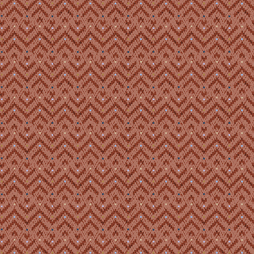 Chevron Rust-Evening Frost-09656-86