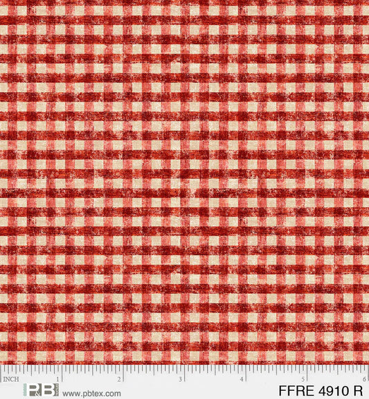 Farm Fresh Check-Red-04910-R