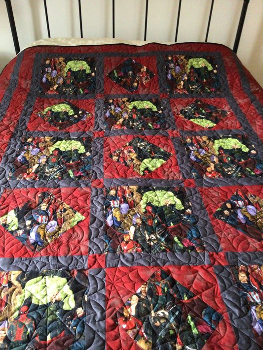 sample marvel quilt