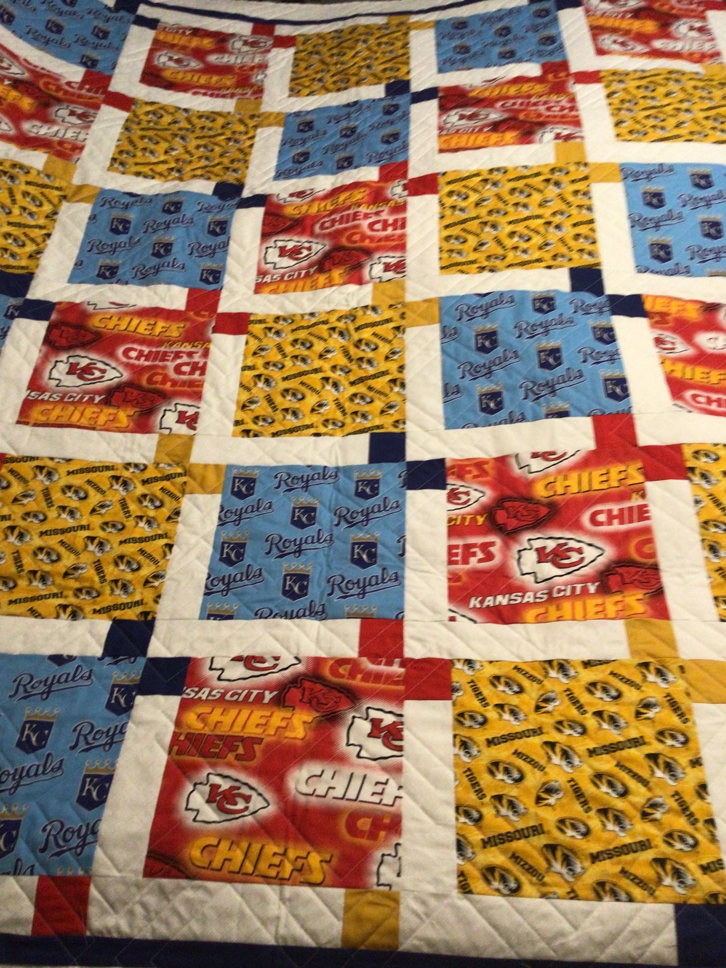 sample sports quilt