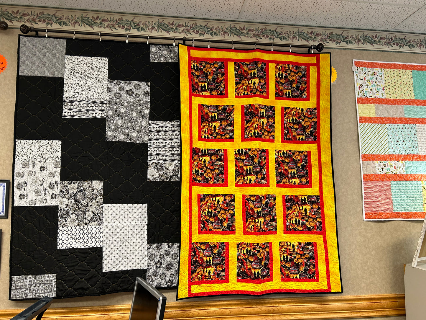 sample sports quilt