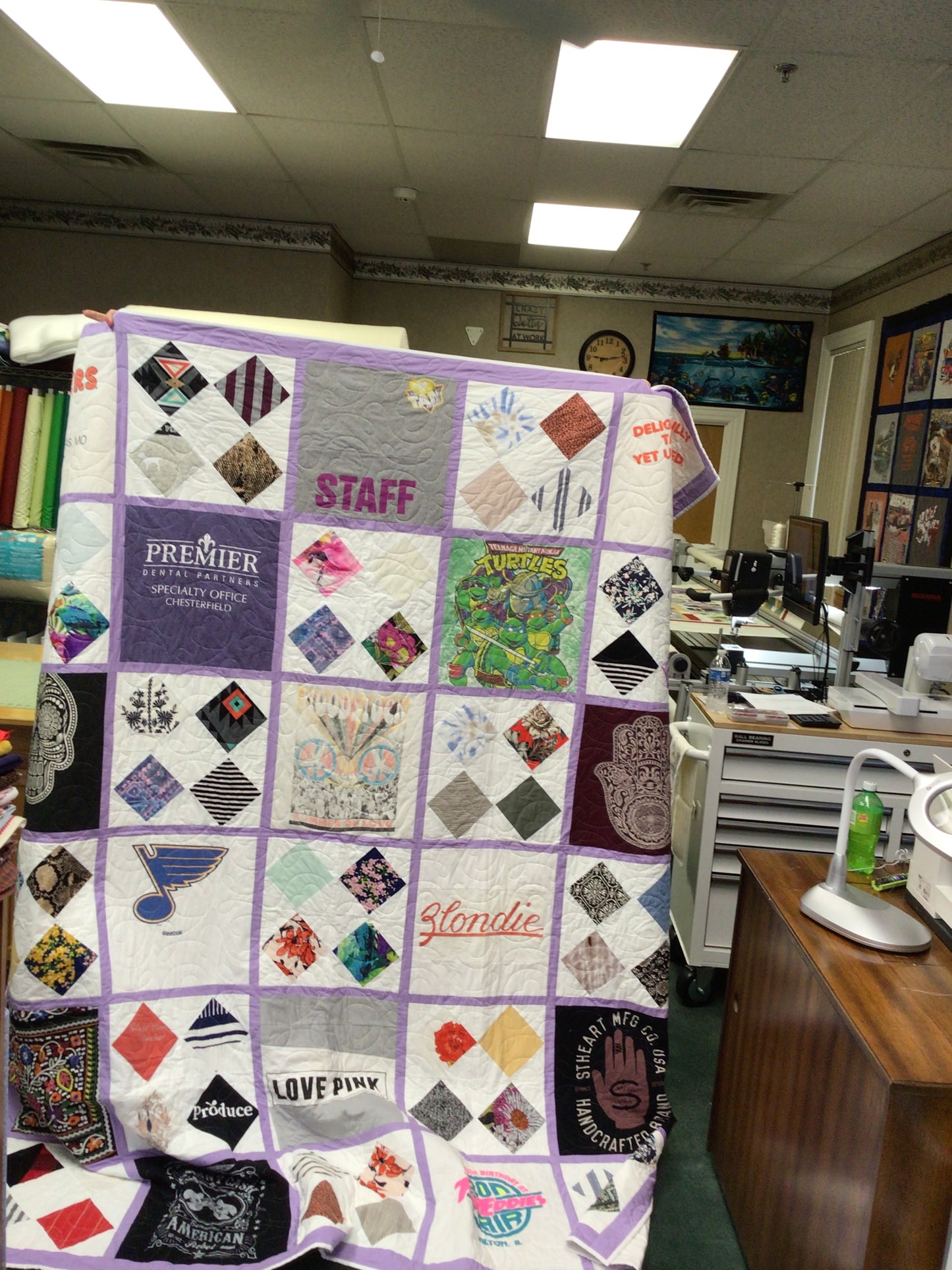 sample Tshirt quilt