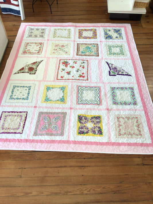 sample grandma's handkercheief quilt