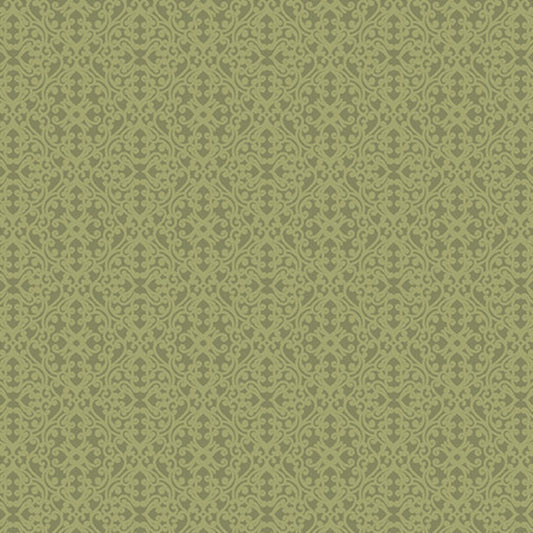 Damask Diamond Light Basil-Autumn Elegance-01673-45